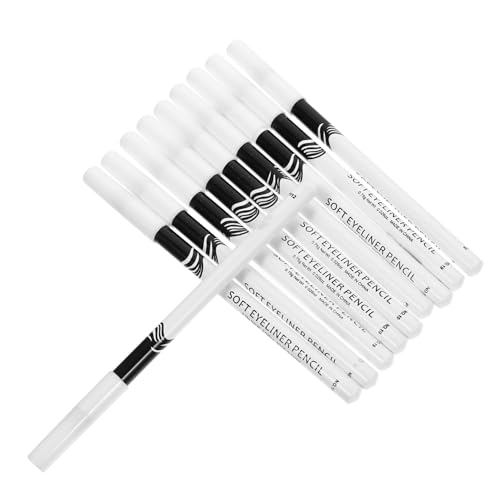 10 lápices delineadores blancos Multiuso para ojos miniatura 1
