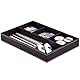 KINGFOM™ Leder Stiftablagen (Braun)