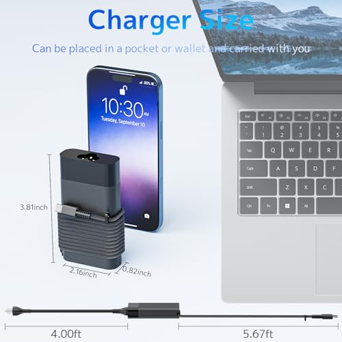 Image of 65W 45W Type C Laptop Charger for HP Pavilion Elite X2 Spectre SM65CL
