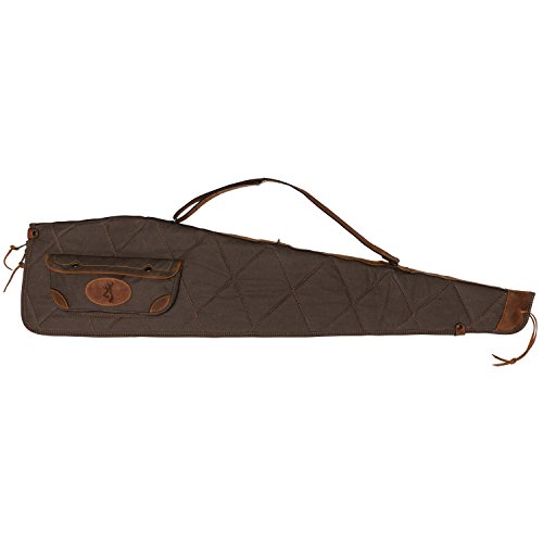 Browning Lona Canvas Leather 48 in Scoped Rilfe Case