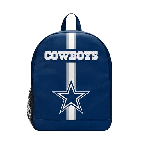 FOCO - Mochila listrada com logotipo da equipe tamanho juvenil da NFL, Dallas Cowboys, Medium, Cores do time