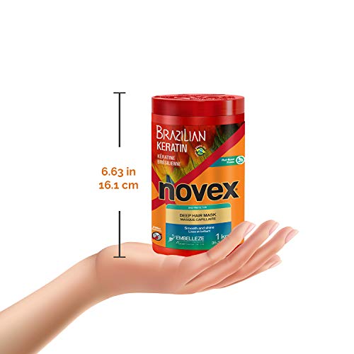 Novex NVX-6084-353 Brazilian Keratin Deep Conditioning Mask thumb #5