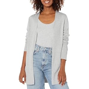 Amazon Essentials Women’s Lightweight Open-Front Cardigan Sweater (Available in Plus Size)