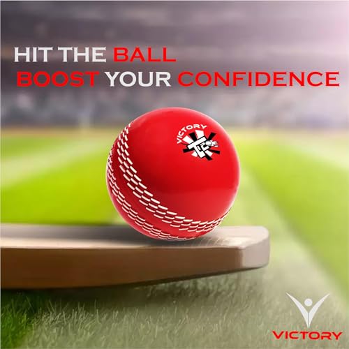 Image of Victory Slog Plastic Cricket Bat Full Size Series (34 X 4.5 Inch) Bat for All Age Group |Best for Practicing-Recommended to Play with Soft Rubber, Tennis,Wind Ball (The Slog with Ball)