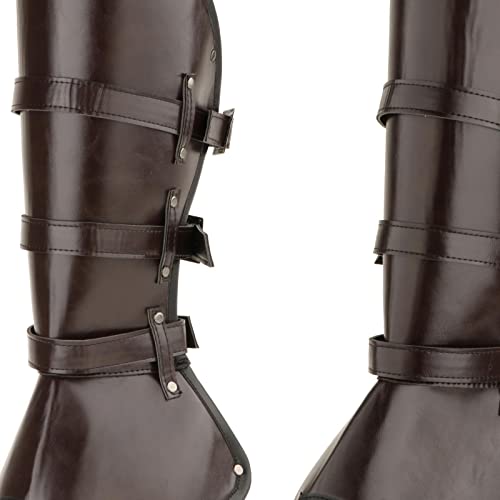 Protège-jambes ajustable pour costume de cosplay avec sangles robustes - 2