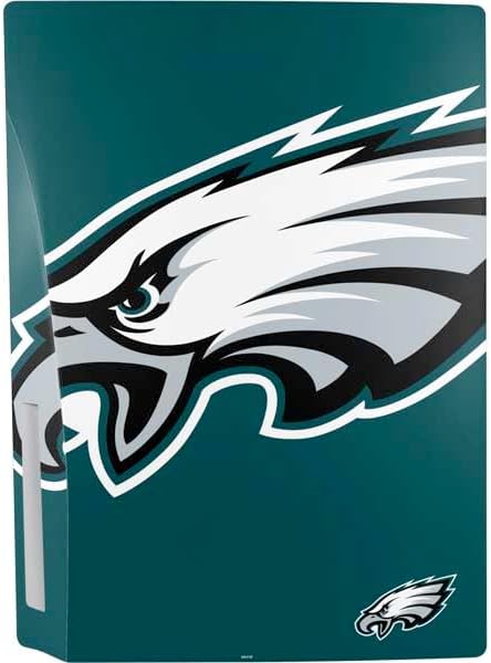 Skinit Decal Gaming Skin Compatible with PS5 Bundle - Officially Licensed NFL Philadelphia Eagles Large Logo Design