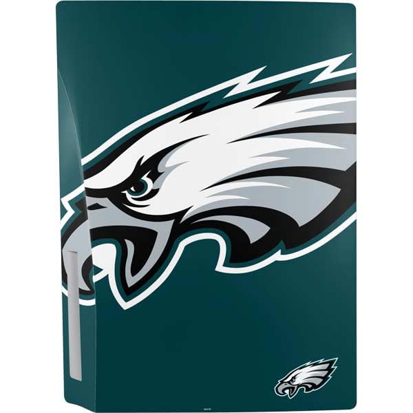 Skinit Decal Gaming Skin Compatible with PS5 Bundle - Officially Licensed NFL Philadelphia Eagles Large Logo Design