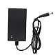 Massagegerät-Ladegerät-Adapter, 100-240 V Tragbarer Kunststoff-Massagepistolen-Adapter Massagegerät-Ladegerät-Adapter Professionelle Massagegeräte Salon- und(Europäischer Standard 25,2 V)