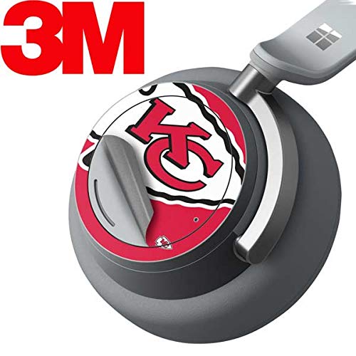Skinit Decal Audio Skin Compatible with Surface Headphones - Officially Licensed NFL Kansas City Chiefs Large Logo Design