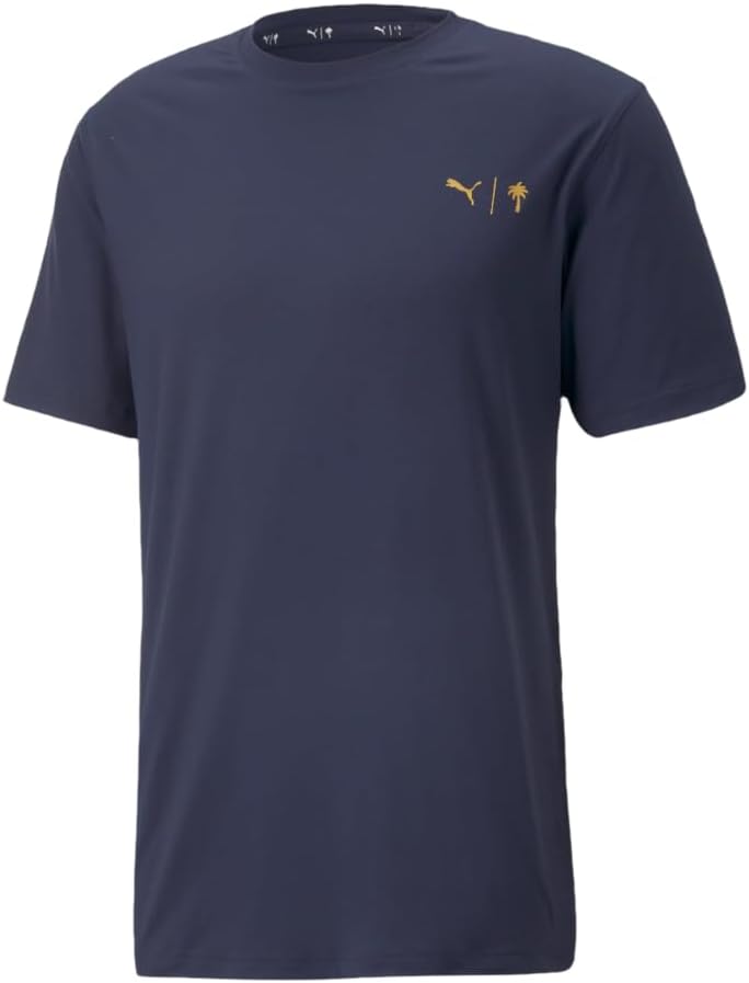 Palm Tree Crew Puma X Ptc Palm Golf Tee Large Navy
