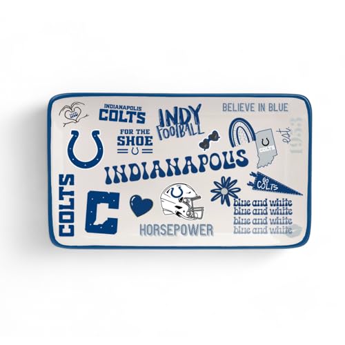 The Memory Company Officially Licensed NFL - Indianapolis Colts Team Spirit Trinket Tray