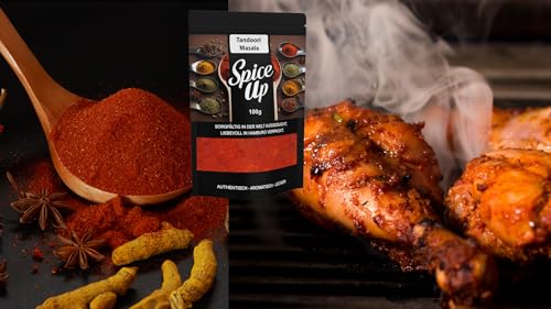 Spice Up Tandoori Masala 100g – Indische Gewürzmischung – Aromatisch & intensiv – Für Marinaden, Tandoori-Chicken, Grill & Ofengerichte – 100 % naturrein, ohne Zusatzstoffe – Aromafrisch verpackt