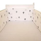 Pinji Protector de Cabeza de Bebé para Cuna Cama, Protector