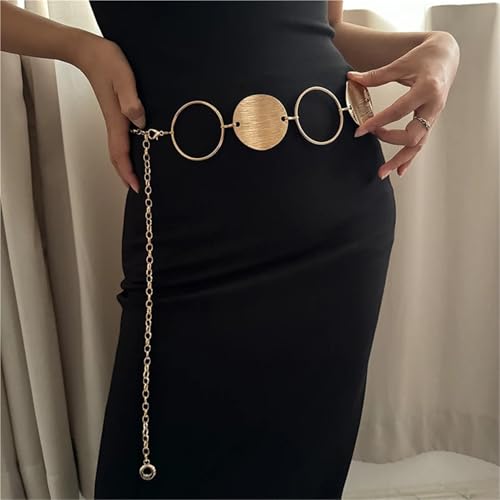 Metal Waist Belt Belts Chain for Women Female Belt Chain Waist Chain for Costume Decoration3