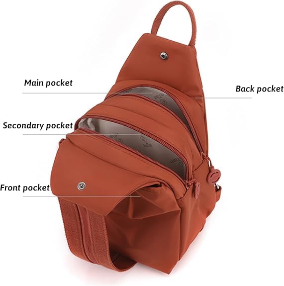 Pickelect Backpack, Waterproof 2-Way Commuter Bag, Anti-Theft Travel Shoulde Bag (Pink)2