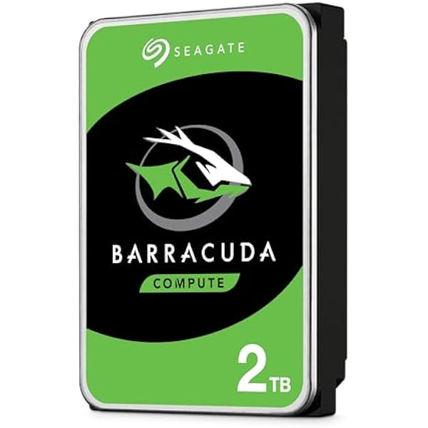 Seagate Barracuda ST2000DM008 Wewnętrzny Dysk Twardy, Srebrny, 2 TB