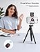 Lamicall Tripod for Camera - 3 in 1 Flexible Tripod for iPhone with Wireless Remote - iPhone Stand for Video Recording Vlogging Compatible with Smartphone, Small Digital Camera Dark Grey