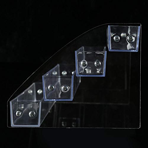 6 Types Nail polish display, Clear Nail Polish Organizer, Nail Polish Rack, Clear Nail Polish Organizer, Nail Polish Holder for Essential Oil/Fair Gifts Samples Showing Stand(#3)