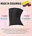 LadySlim Fajas Colombianas Reductoras Cinturilla Waist Trainer for Women – Colombian Latex Body Shaper Cincher Corset (3-Hooks Black, Large)