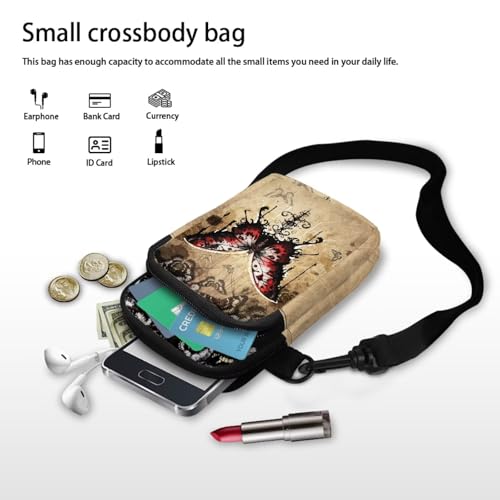 Image of Lightweight Small Crossbody Bags Cell Phone Purses Travel Pouch Shoulder Bag for Women