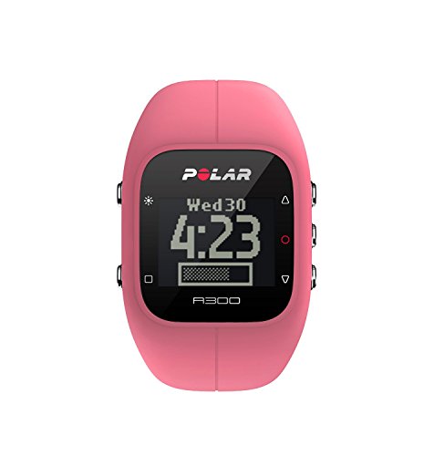 Polar A300 Fitness Tracker and Activity Monitor with Heart Rate Monitor Pink (Renewed)