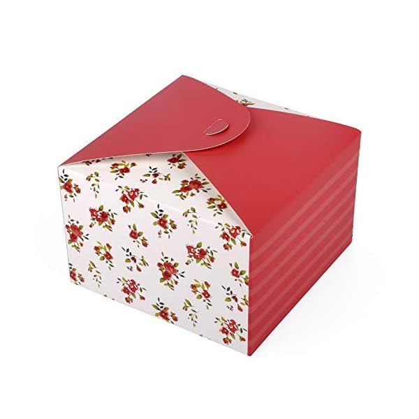 ewtshop® Geschenkboxen, 12 Stück in Vier, Cookie Boxen, Dekoboxen, Flower Boxen, Geschenkschachteln – Bild 6
