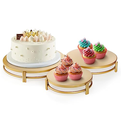 Yarlung YA-GOLDCAKESTANDS-3S 3 Pack Gold Cake Stands thumb #3