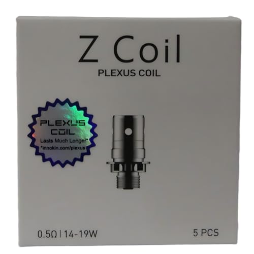 For Innokin Z Coil (0.3/0.48/0.5/0.6/0.8/1.2/1.6ohm) Heads for E Cigarette Kroma Z Vape Kit/Z II Tank/Z Pro Tank/Zlide Tank No Nicotine (Z Coil...