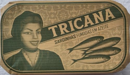Tricana - Gourmet-Ganze geräucherte Sardinen in Olivenöl - 5er Pack (5 x 120 gr)
