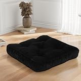 PRIMEPATIO Meditation Floor Cushion, 22x22 Tufted Floor Pillow for Adults