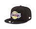 NBA Los Angeles Lakers Men's 9Fifty Team Color Basic Snapback Cap, One Size, Black
