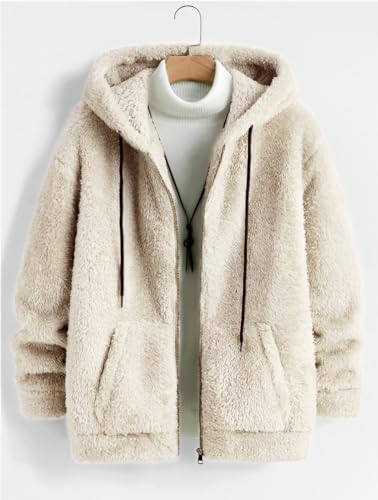 Image of Ben Martin Men Fleece Standard Length Zipper Hoodie with Kangaroo Pocket | Winterwear Jacket