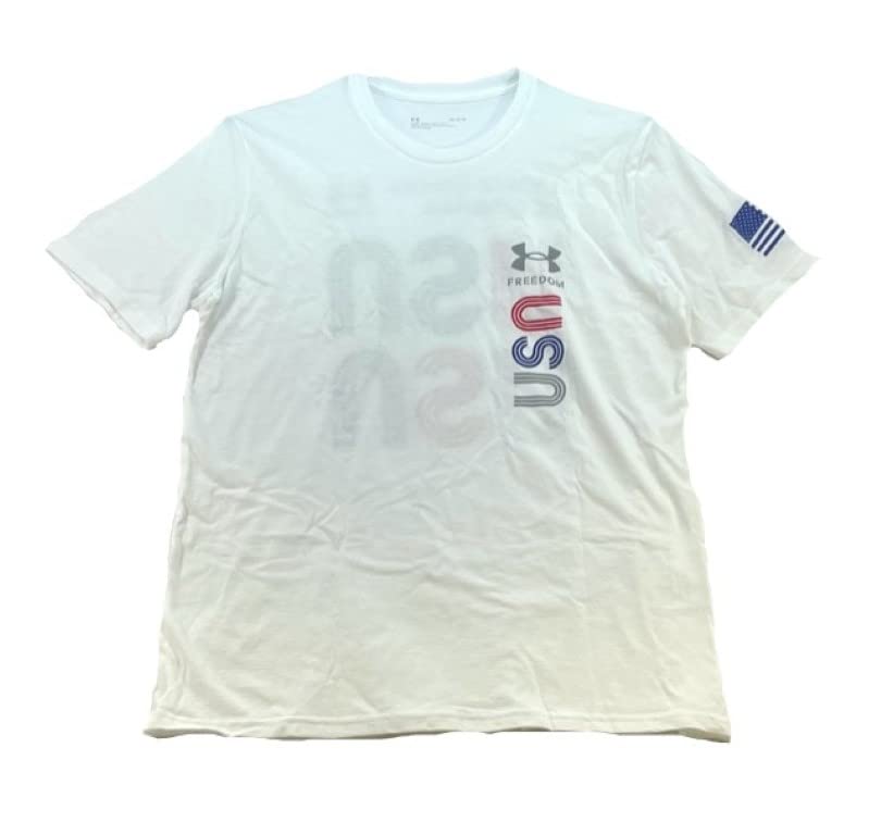 T-shirt Under Armour Blanc Ample : Idéal pour Style Casual M
