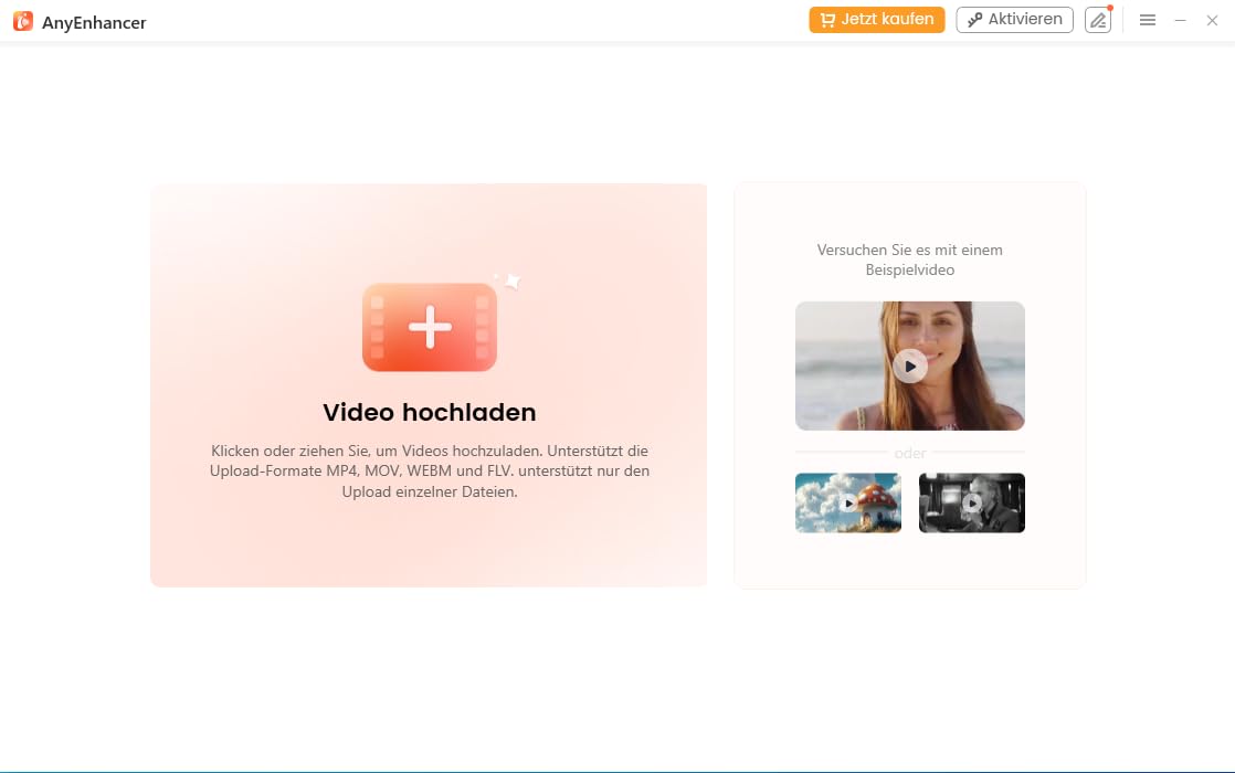 iMobie AnyEnhancer | Kompatibel mit Windows | 1 Gerät | 1 Jahr | AI-gestützte Videoverbesserung auf 4K | Aktivierungscode per E-Mail [software_key_card]