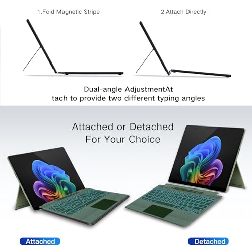 Teclado Surface Pro 9 para solucionar la falta de escritura y lápiz 4