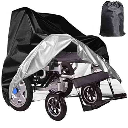 �Ԉ֎q�J�o�[ �̂��߂� Permobil Fuze T50/M50 2007-2023 2024 2025 2026+,�h��UV�E�h�o�΍� 210D�I�b�N�X�t�H�[�h���n �����\�ȃS���R�Ŗh�� �蓮�E�d���Ԉ֎q�Ή� �����K���[�W�E���O�o���R�j�[�g�p �����