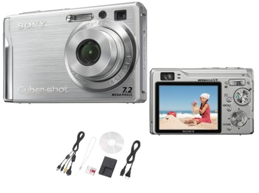 SONY サイバーショット　dsc-w80 Amazon.com : Sony Cybershot DSCW80 7.2MP Digital Camera with
