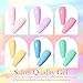 BRON PRETTY Esmaltes Semipermanente Pastel UV LED Esmalte de Uñas Gel, 6...