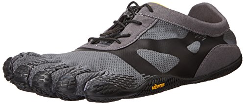 Vibram Men's KSO EVO Cross Training Shoe,Grey/Black,41 EU/8.5-9.0 M US