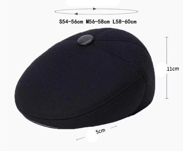Modern Style Winter Hat Men's Thick Duckbill fo Keep Warm Middle Aged Elderly Outdoor Warmth
