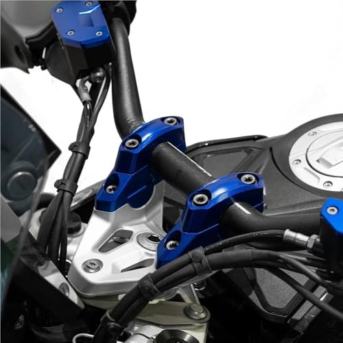 Kit de rehausseurs guidon R1300GS éliminant la fatigue des bras sur longue distance