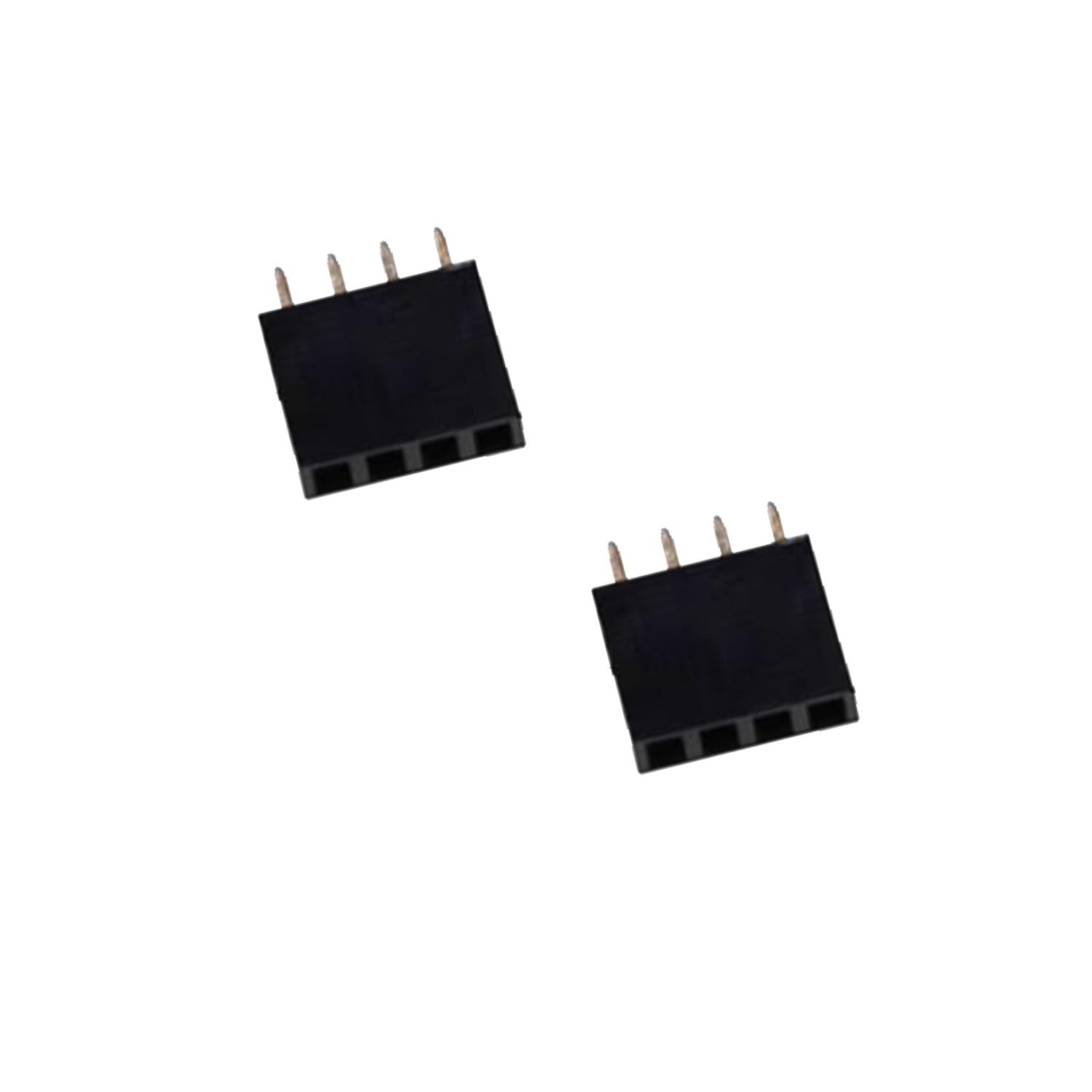 Pin Header Swapper Snapklik.com : (Pack Of 100) 1x4Pin Straight Pin Header DIP Single Row ...