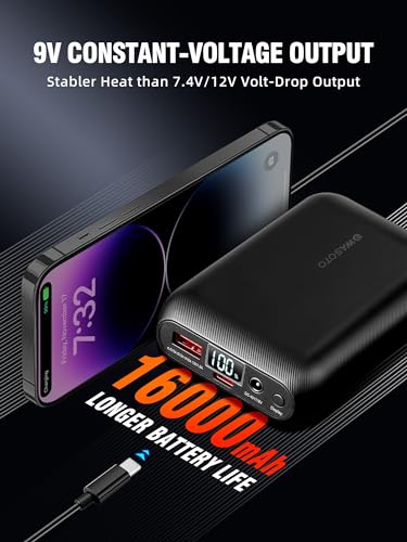 Men's Heated Vest with 16000mAh Battery Pack for Work and Outdoor Activities