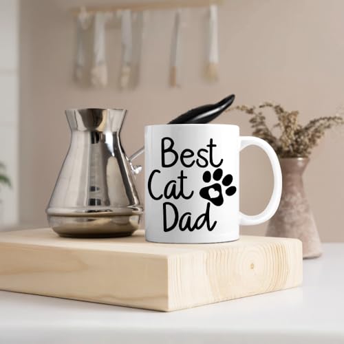 Taza de cerámica blanca para café 11 oz miniatura 4