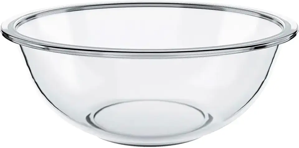 Saladeira Tigela de Vidro para Preparo Plus Marinex 4L Sem Tampa