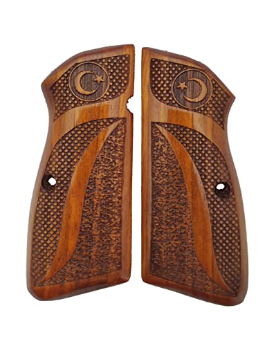 Poignée en bois Browning Hi Power pour pistolet HP 14 de collection