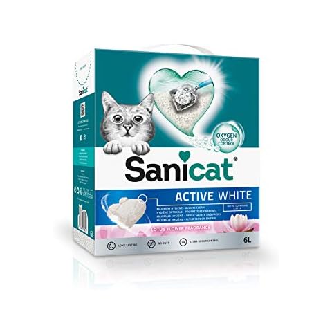 Sanicat Active White lotus Flower 6L, blue Cover