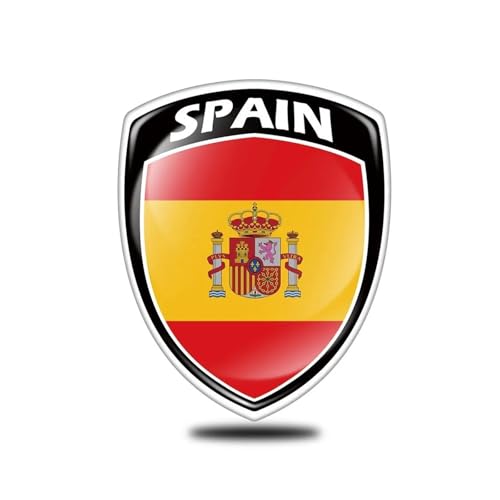 Adhesivo Reflectante 3D Para Motocicleta Coche Reino Unido Italia Francia Rusia España Brasil Corea Del Sur Japón Chile EE UU Portugal(Chrome)