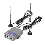 QX210-NW2 Industrial 4G LTE WiFi Router For T-Mobile EIOTCLUB SIM Card, Not For Verizon/ATT, Cellular VPN Routers Internet Backup, M2M Gateway RS232 Modem For RV Security System CCTV Camera Automation