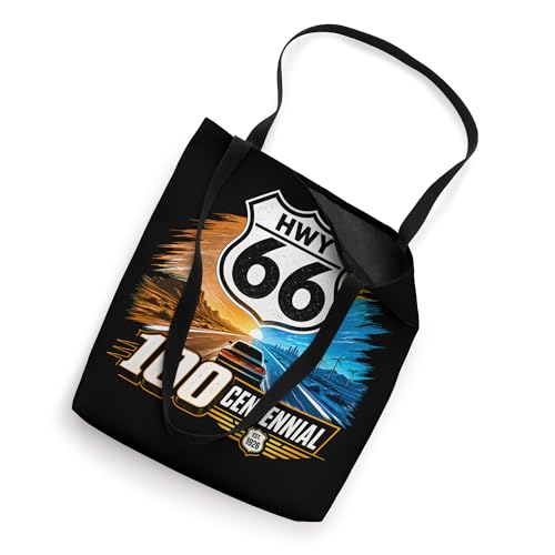 US HWY 66 100 Centennial America's Main Street Tote miniatura 2